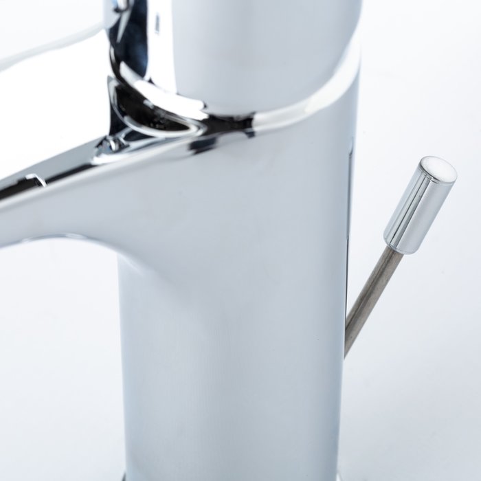 Mitigeur lavabo medium Serenity manette PMR ouverte - Sider - Avec vidage - SIDER – Image 3