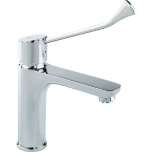 Mitigeur lavabo - SIDER - Serenity - 5,5l/min - Avec Vidage - Manette PMR coudée - SIDER
