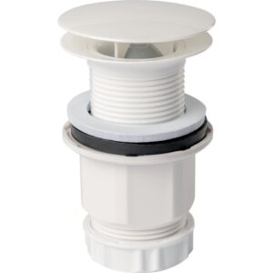Bonde de lavabo Hygiénique - DELABIE - Sans garde d'eau - Débit 36L/min - Delabie