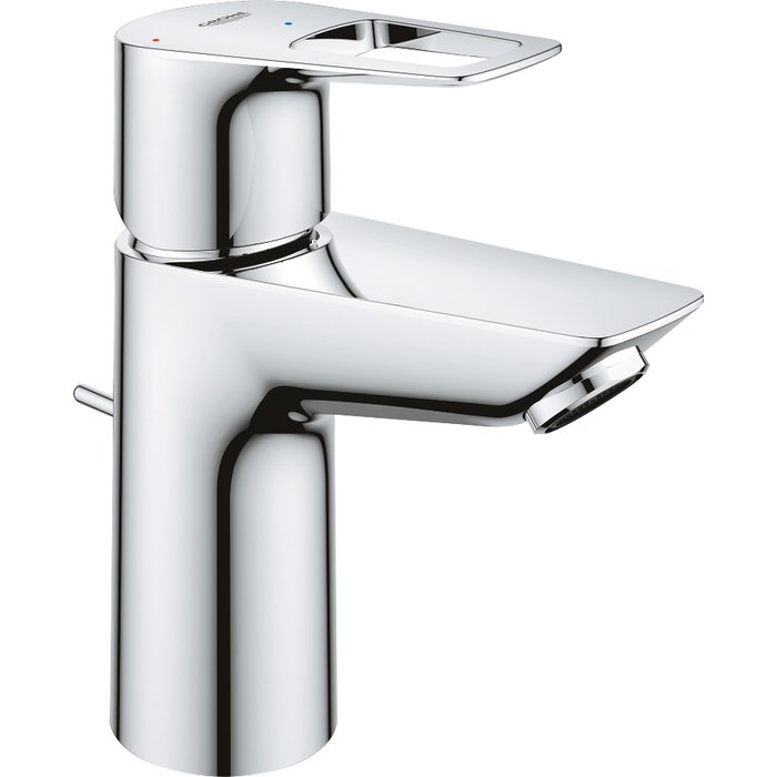 Mitigeur lavabo - GROHE - BauLoop - Monotrou sur plage - Débit 5 l/min - Grohe