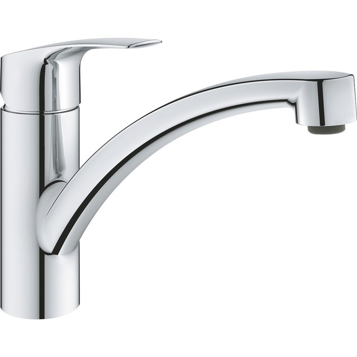 Mitigeur évier - GROHE - Eurosmart - Monotrou sur plage - Débit 9,5 l/min - Grohe PRO