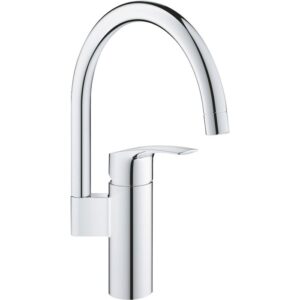 Mitigeur évier - GROHE - Eurosmart - Bec haut - Débit 11,5 l/min - Grohe PRO