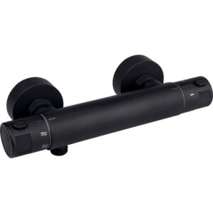 Mitigeur thermostatique douche - SIDER - Ibaya - Noir mat - SIDER