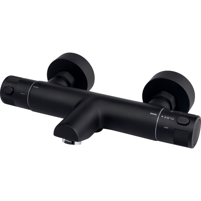 Mitigeur bain-douche - SIDER - Ibaya - Thermostatique - Noir mat - SIDER – Image 2