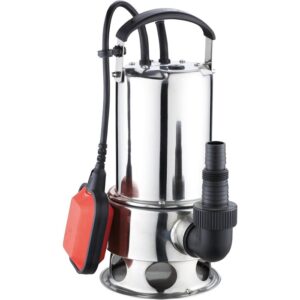 Pompe vide-cave inox eau chargée - CAP VERT - ES900i - 900 W - 14 m³/h - Capvert