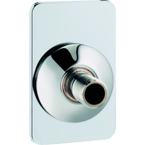 Platine de raccordement sèche-serviettes – RIQUIER – R’FIX – PER Ø16 – Sortie M 3/4" – Coude - Riquier