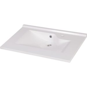 Plan vasque en résine Resiloge - CREAZUR - Longueur 70 cm - Creazur