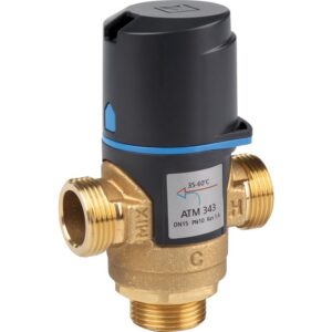 Mitigeur thermostatique ATM 343 - DN20 - Plage de réglage 35 - 60°C - Afriso