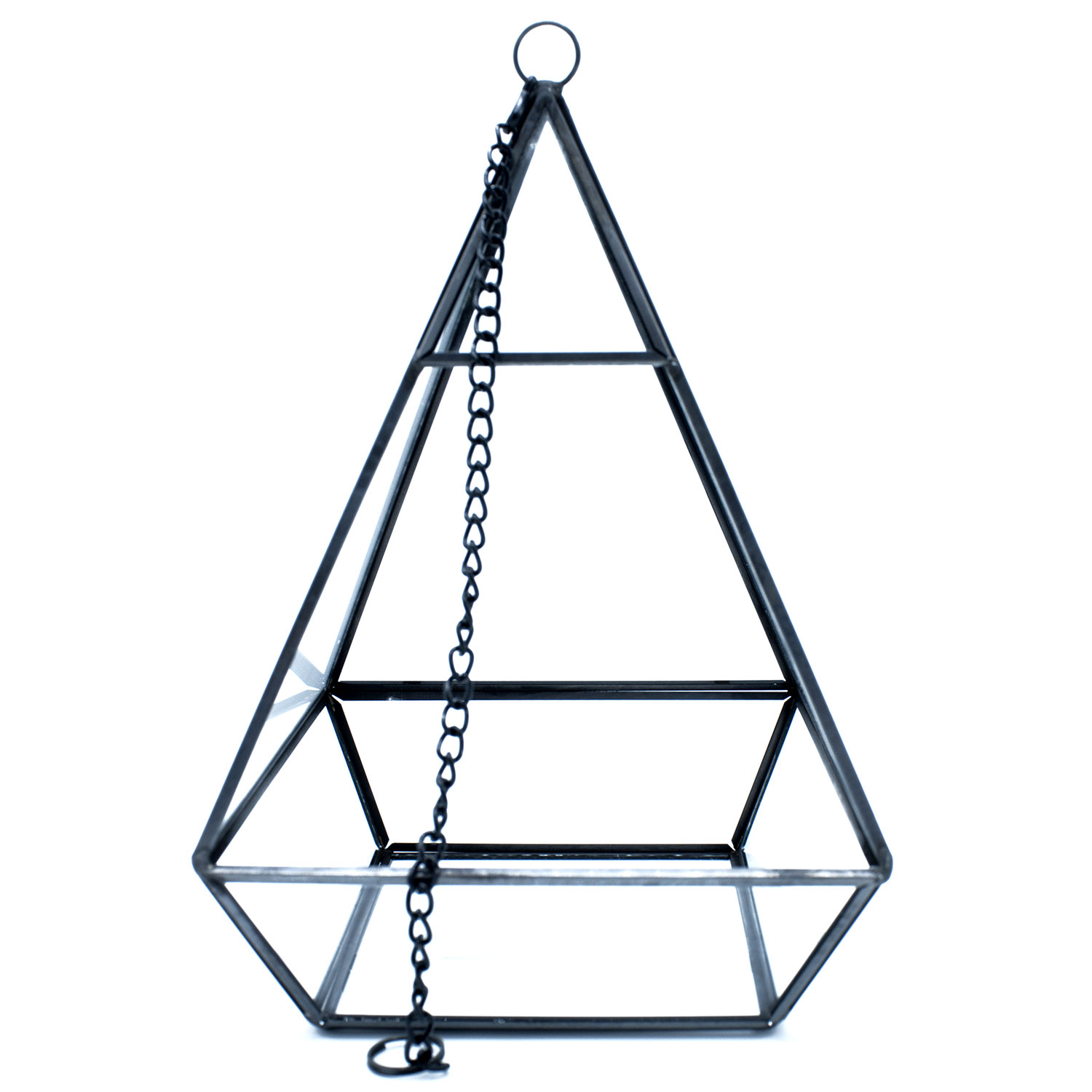 Terrarium en Verre - Grande Pyramide- Vendu par 1 – Image 2