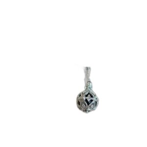 Cloche d'ange en argent - Ténèbres - 16 mm- Vendu par 1