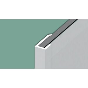 Profilés en U - KINEDO - KINEWALL - Lot 2 - Pour extrémités de panneaux - Blanc - Kinedo