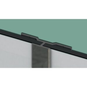 Profilé en H - KINEDO - KINEWALL - Pour montage de 2 panneaux en alignement - Argent Brillant - Kinedo