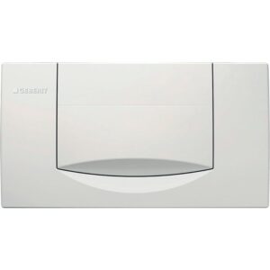 Plaque de commande - Geberit - 200F - Interrompable - Blanc - Geberit