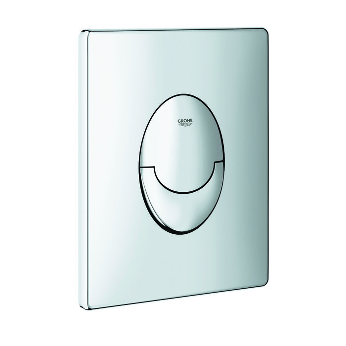 Plaque de commande - Grohe - Skate Air - Double touche interrompable - Chromé - Grohe – Image 2