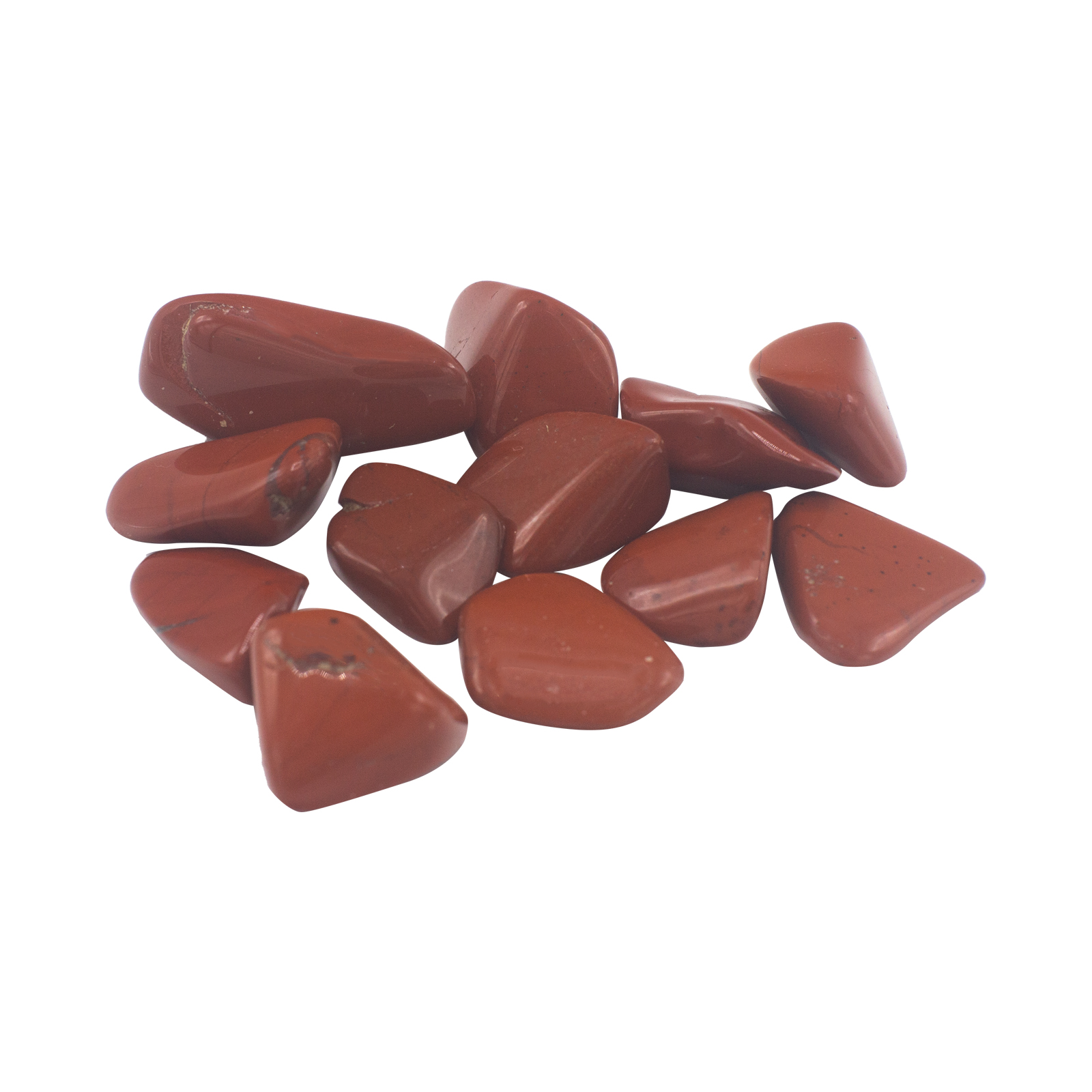 Pack de 24 L Tumble Stone - Jaspe - Rouge- Vendu par 1 – Image 3