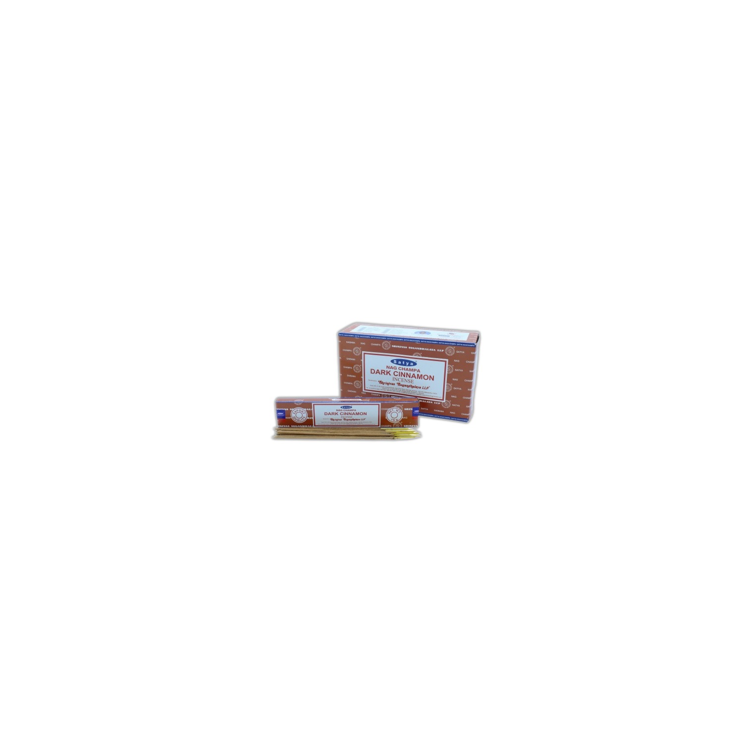 Bâtons d'encens Satya 15g - Cannelle foncée- Vendu par 1 – Image 3