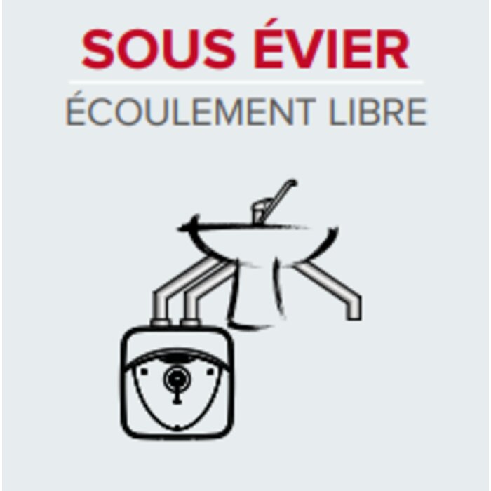 Chauffe-eau - ARISTON - Andris lux - Sous évier - 15L - 2000W - Ariston – Image 4