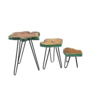 Ensemble de 3 supports pour plantes en bois Gamell - Greenwash- Vendu par 1