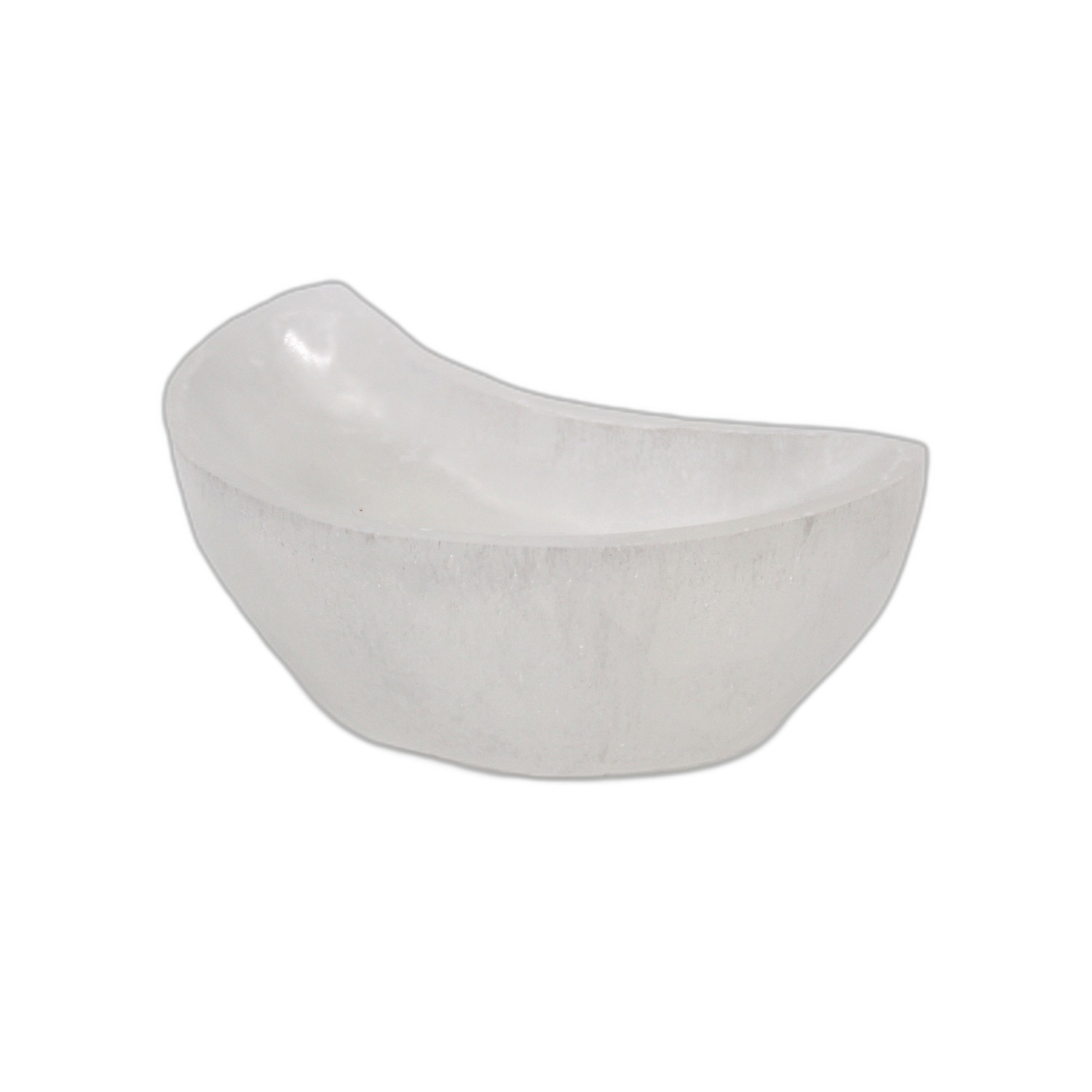 Bol Lune en Sélénite - 10 cm- Vendu par 1 – Image 3