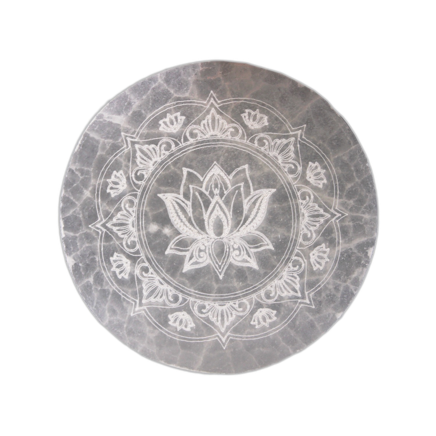 Plaque de Charge Moyenne 10cm - Lotus Mandala- Vendu par 1