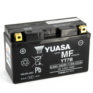 Batterie YUASA YT7B-BS SLA AGM - Sans Entretien - Prête à l'emploi.
