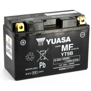 Batterie YUASA YT9B SLA AGM - Sans Entretien - Prête à l'emploi.