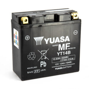 Batterie YUASA YT14B SLA AGM - Sans Entretien - Prête à l'emploi.