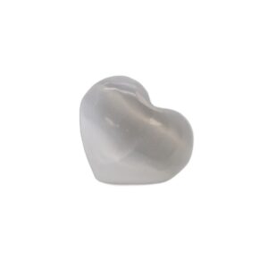Coeur de Sélénite - 3-4 cm- Vendu par 1