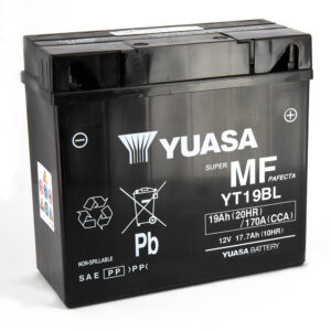 Batterie YUASA Yt19bl SLA AGM - Sans Entretien - Prête à l'emploi.