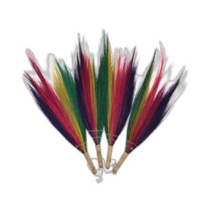 Coffret 4 - Balai Pampas - Couleurs Arc-en-ciel- Vendu par 1