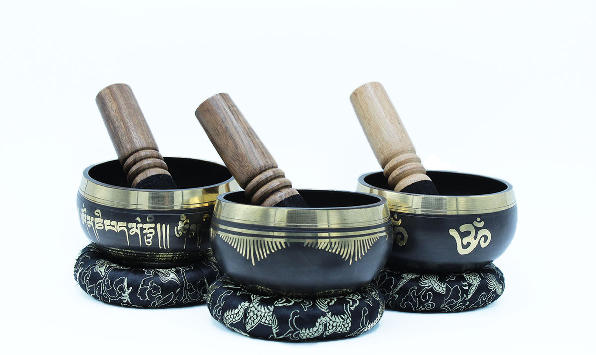 Ensemble de bols chantants Fleur de Vie- Vendu par 1 – Image 4