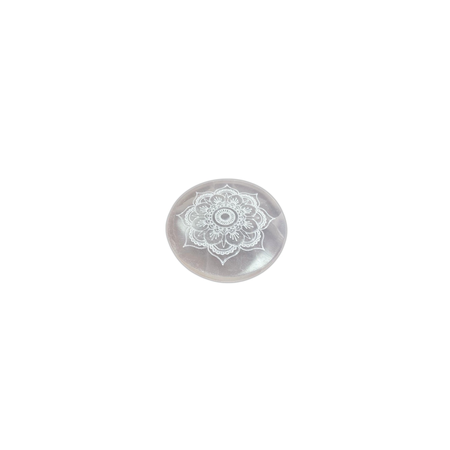 Plaque de Charge Moyenne 10cm - Lotus Mandala- Vendu par 1 – Image 4