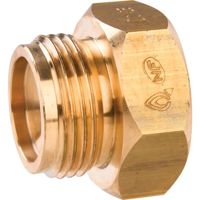 Raccord intermédiaire à visser – CLESSE - M. G3/4" - F. M20x1,5 - Clesse – Image 3