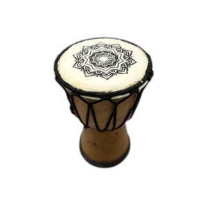 Tambour Djembé fait main à plateau grand - 15 cm- Vendu par 1