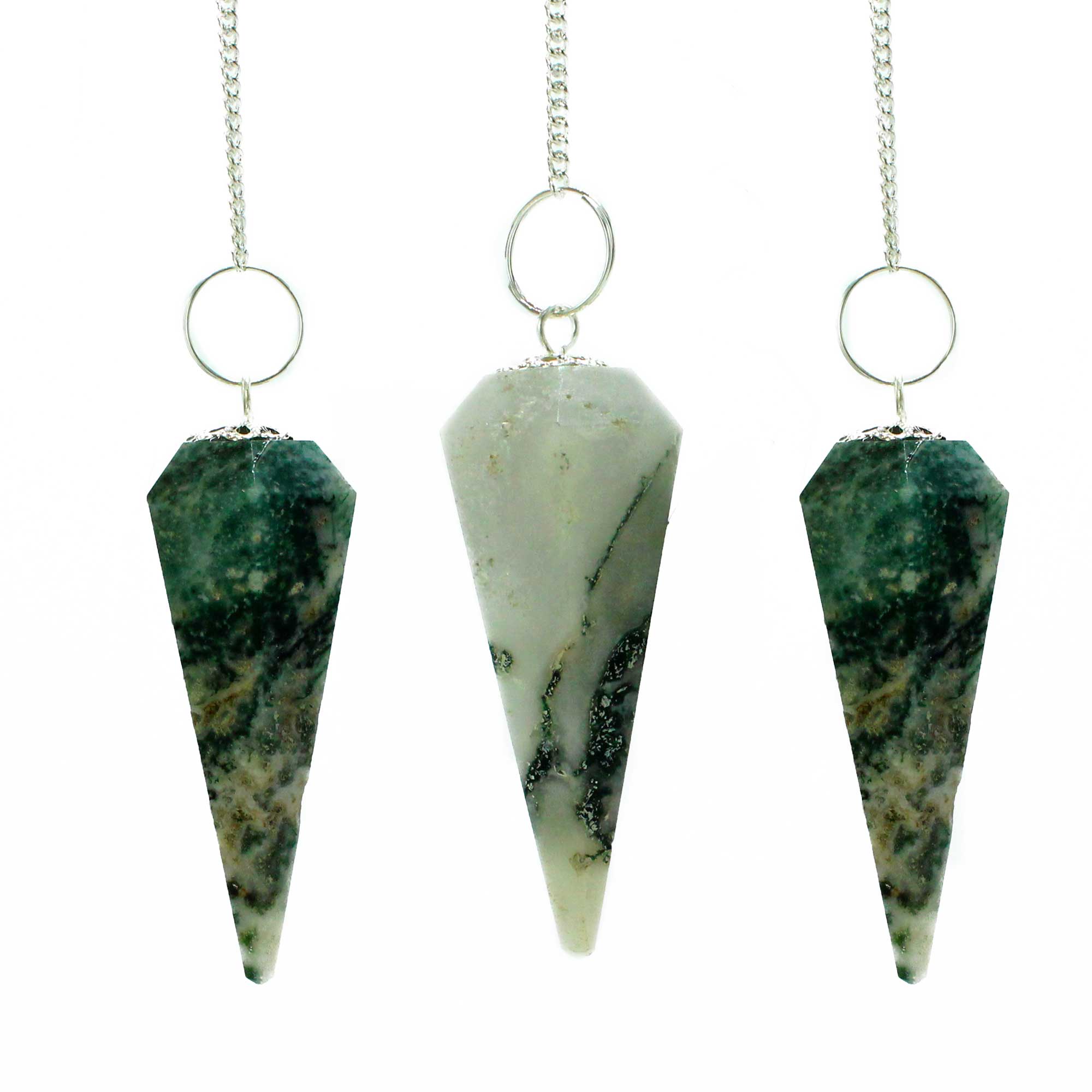Pendule Magique - Agate Arbre- Vendu par 1 – Image 4