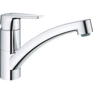 Mitigeur monocommande évier - GROHE - Bauedge - Bec bas pivotant 140° - Grohe