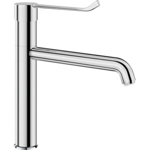 Mitigeur de lavabo hospitalier - DELABIE - Mécanique - Bec long - Delabie