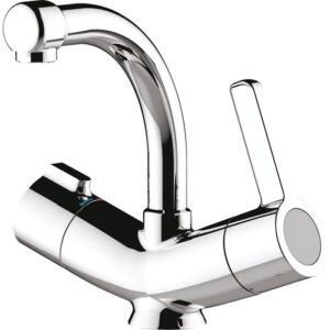 Mitigeur lavabo thermostatique - SANIFIRST - Mastermix - Monotrou - Sans vidage - Sanifirst