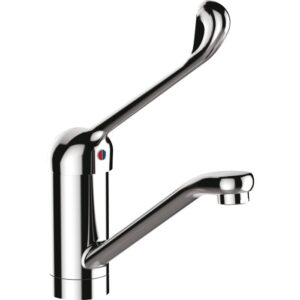 Mitigeur d'évier hospitalier - SANIFIRST - Bec orientable - Débit 9l/min - Sanifirst