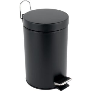 Poubelle à pédale - PROBBAX - Noir mat - 3 L - Probbax