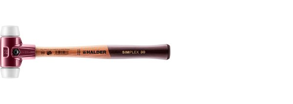Maillets SIMPLEX manche bois Ø 30 superplastique - HALDER - 3007.030