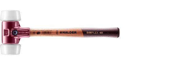 Maillets SIMPLEX 50:40 manche bois superplastique - HALDER - 3007.051