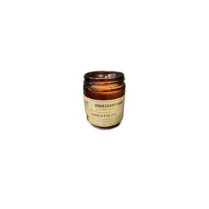 Bougie de soja aromathérapie 200g - Créativité- Vendu par 1