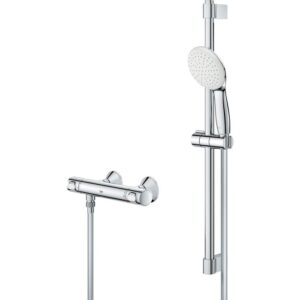 Mitigeur thermostatique et ensemble de douche - Grohtherm 500 - GROHE - 1/2" - Grohe