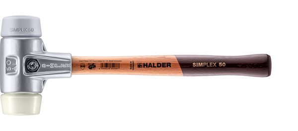 Maillets SIMPLEX manche bois Ø 40 TPE moyen - HALDER - 3138.050