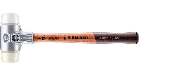 Maillets SIMPLEX manche bois Ø 30 superplastique - HALDER - 3178.040