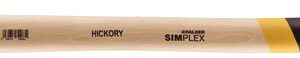 Manches bois /hickory 830 MM  masse merlin SIMPLEX - HALDER - 3244.750