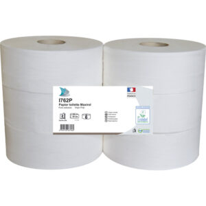 6 rouleaux de papier toilette - Maxirol - GH groupe - 6 x 320 m - Global Hygiène