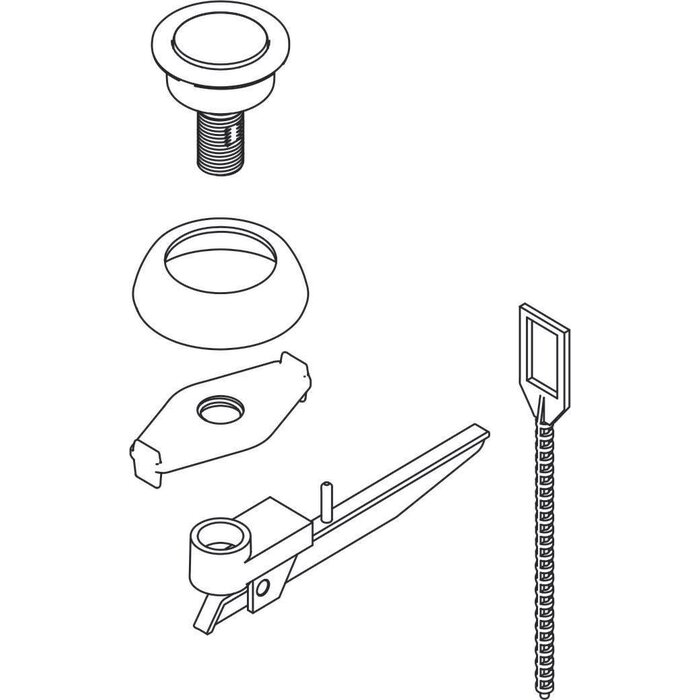 Kit bouton - OLI - Pour mécanisme 5000 - Oli – Image 3