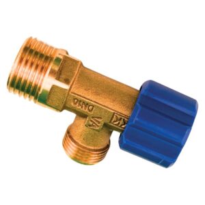 Robinet d'arrêt avec support - SIDER - Entrée 1/2“ - Sortie 3/8“ - SIDER
